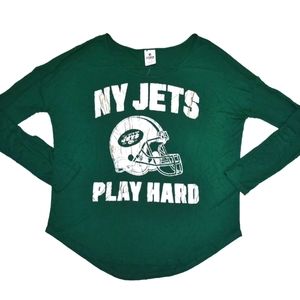 VS Victoria Secret PINK NY Giants NFL Oversized Top Light Weight S M L